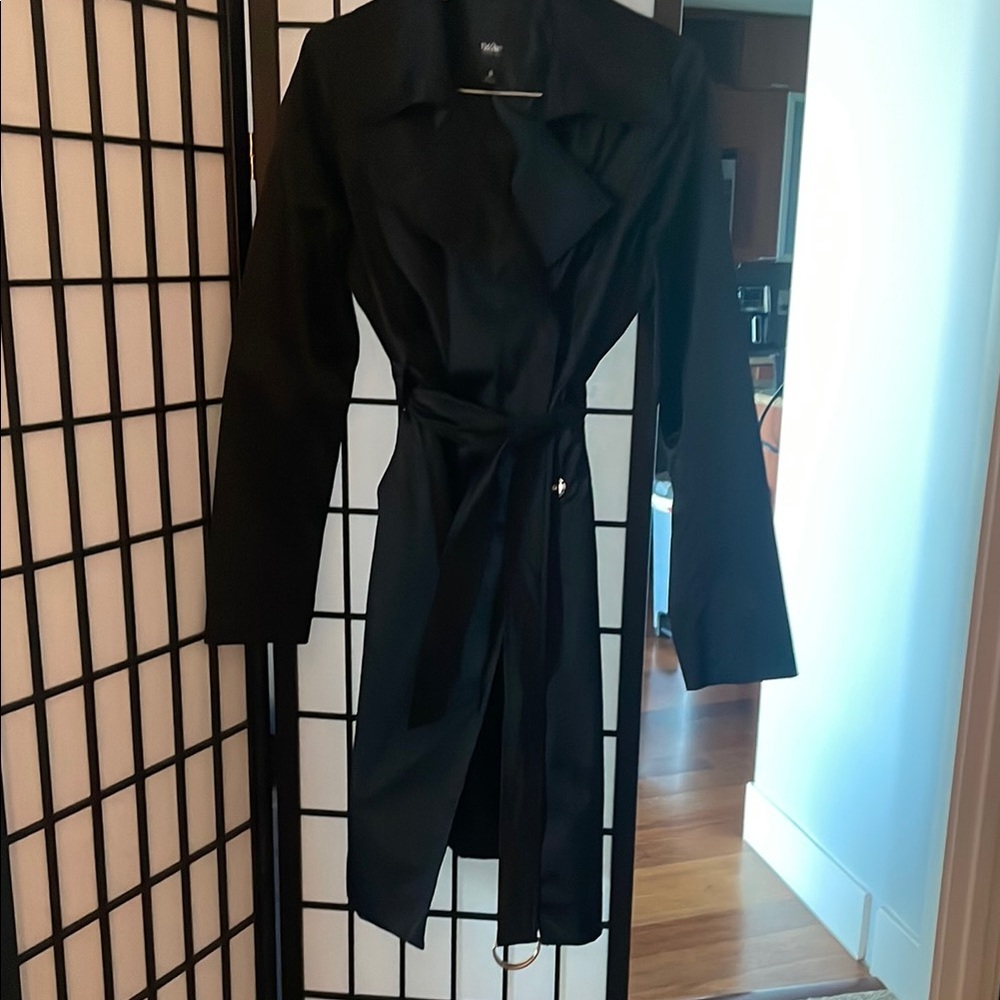 Black Women's Trench Coat